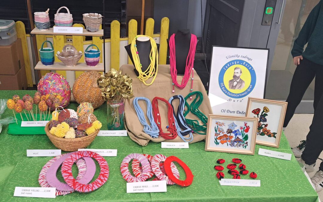 Prodajna izložba učeničke zadruge “Đuro”