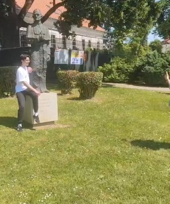 Snimanje filma o znamenitim Ivanićanima