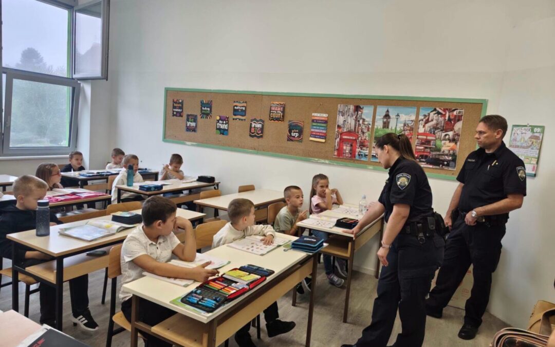 Predavanje o sigurnosti u prometu za 1. razrede
